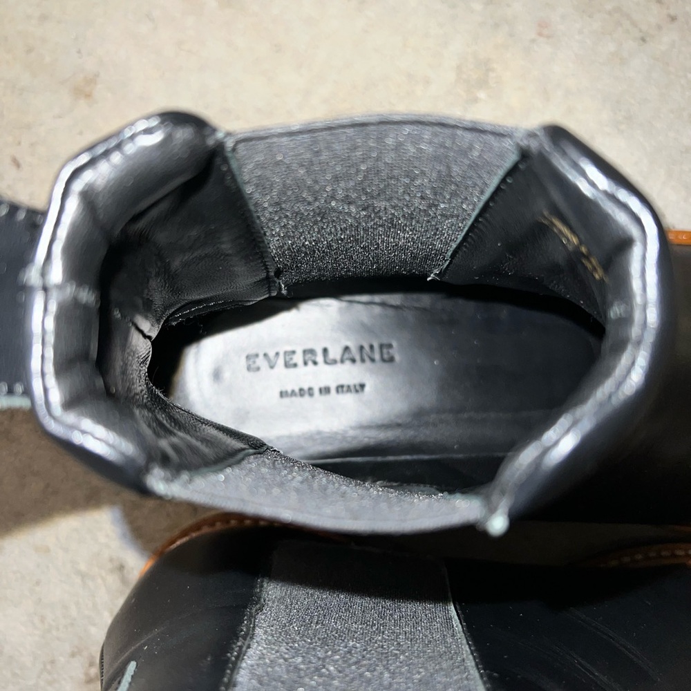 Everlane Black Leather Chelsea Boots - Picture 6 of 6